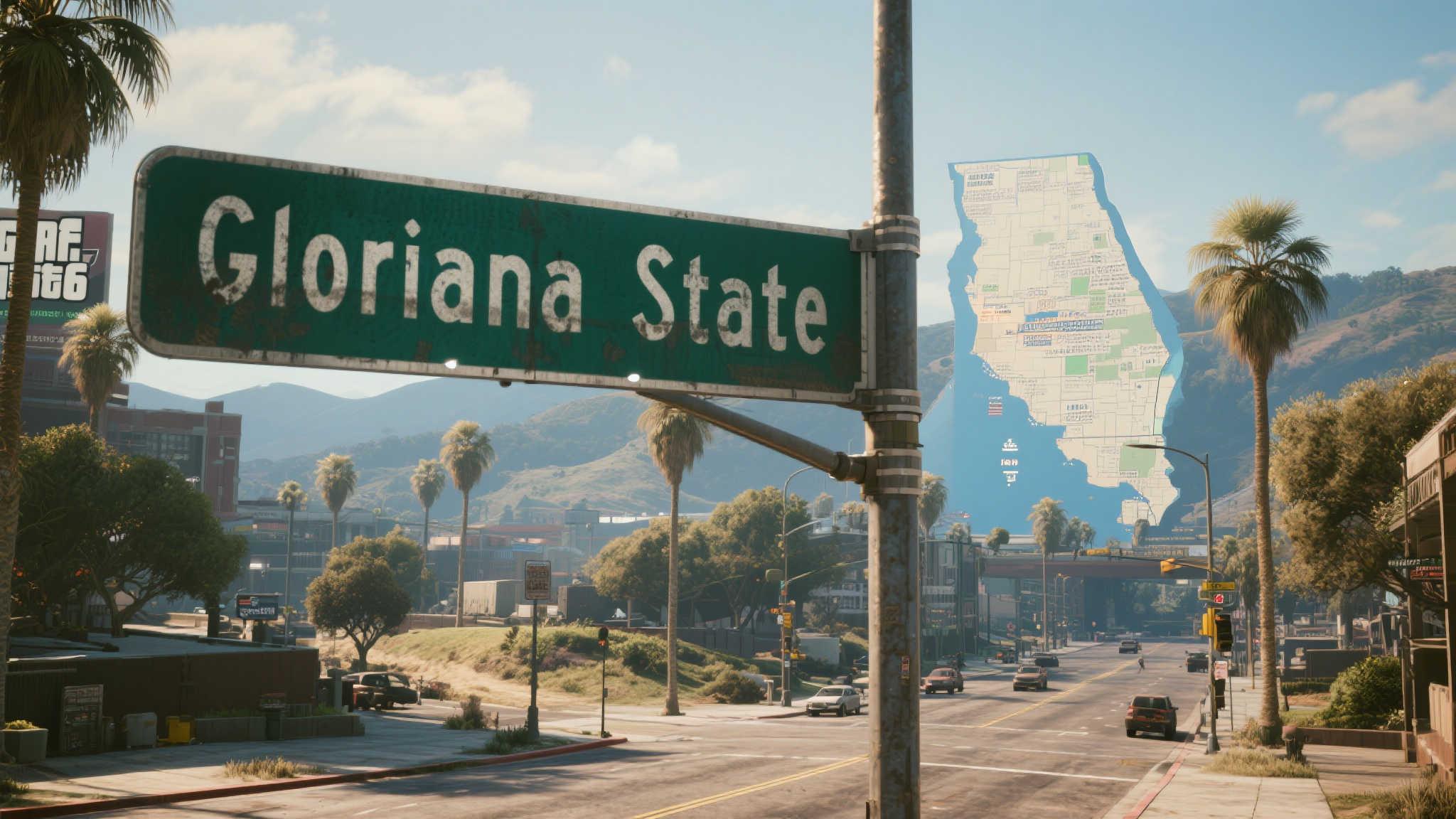 《GTA6》官方截图暗示新地图！葛洛莉安娜州或现身