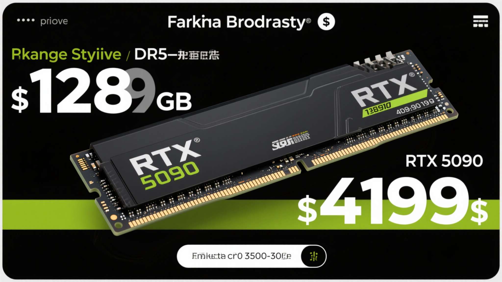 比RTX 5090显卡还贵！128GB DDR5内存售价4199美元