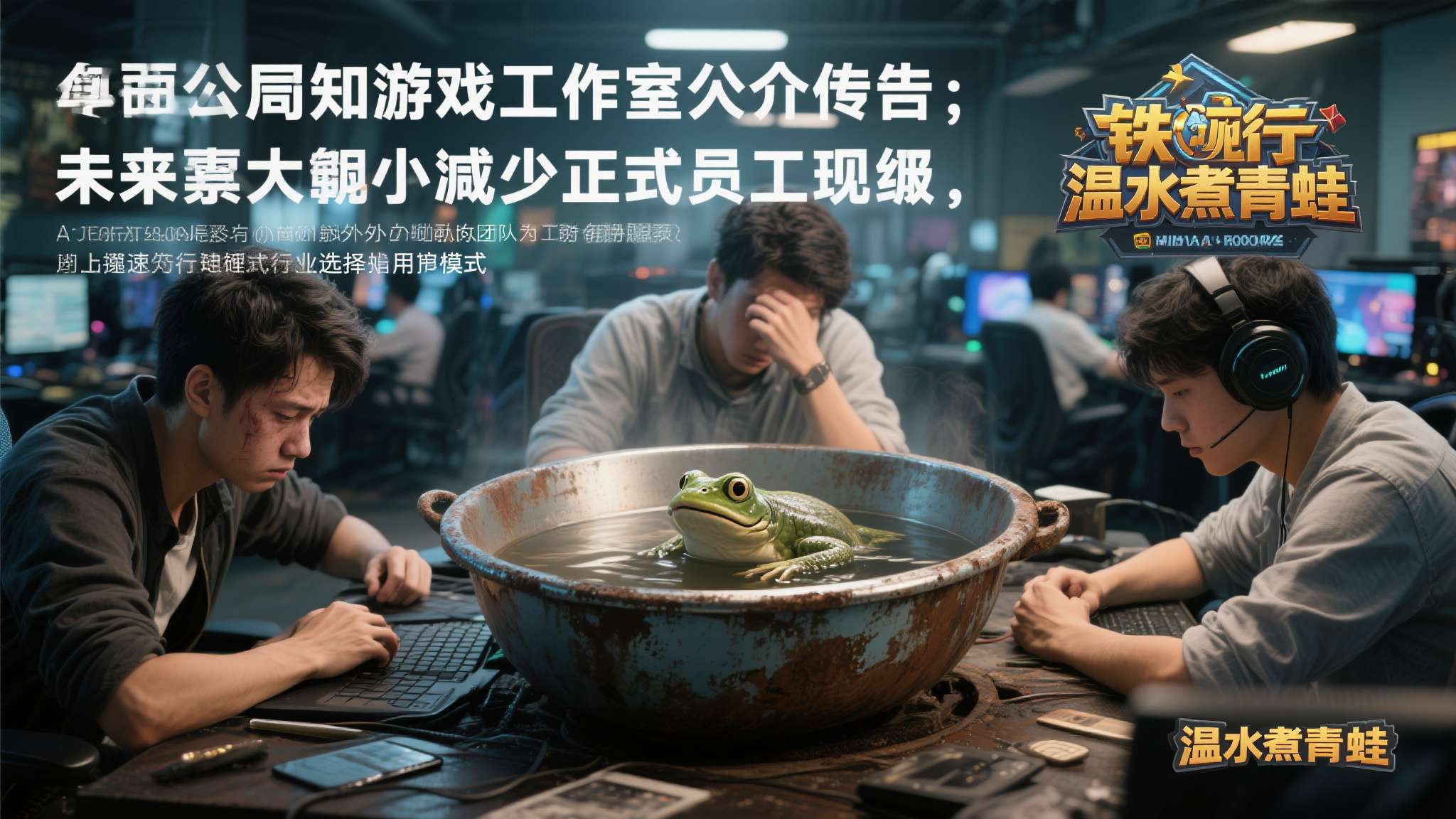 爆了！知名游戏工作室称长期饭碗想太美 以后只招外包